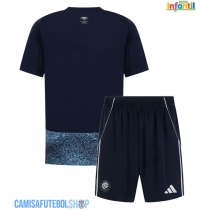 Camisa de time de futebol Al-Nassr Replicas 2º Equipamento Infantil 2025-26 Manga Curta (+ Calças curtas)